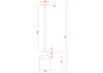 Подвесной светильник Arte Lamp LARK A7073SP-1BK — изображение 2