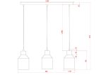 Подвесной светильник Arte Lamp LARK A7073SP-3BK — изображение 2