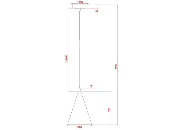 Подвесной светильник Arte Lamp LARK A7074SP-1BK — изображение 3