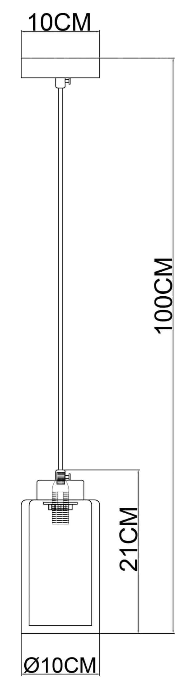 Подвесной светильник Arte Lamp LEO A7027SP-1BK — изображение 4