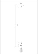 Подвесной светильник Arte Lamp MARK A7047SP-1BK — изображение 4