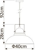 Подвесной светильник Arte Lamp MARTIN A5213SP-1BR — изображение 4