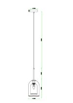 Подвесной светильник Arte Lamp PAIO A7015SP-1BK — изображение 5