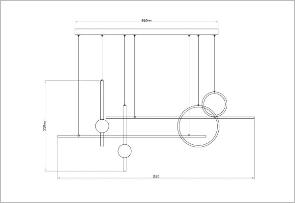 Подвесной светильник Arte Lamp POLARIS A2610SP-85BK — изображение 4
