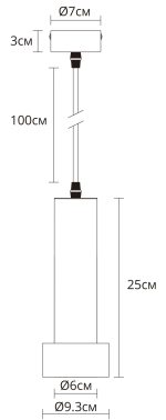Подвесной светильник Arte Lamp RAN A3147SP-1BK — изображение 2