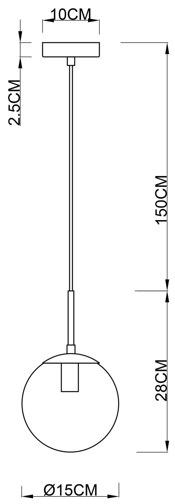 Подвесной светильник Arte Lamp VOLARE A1915SP-1AB — изображение 3