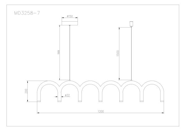 Подвесной светильник Arte Lamp WARHOL A3258SP-45BK — изображение 2