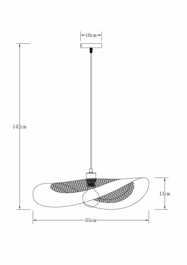 Подвесной светильник Arte Lamp WOODSTOCK A7059SP-1BK — изображение 4
