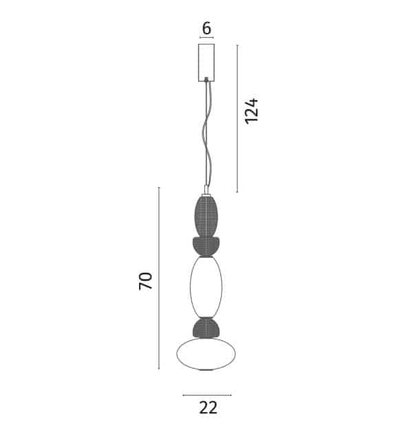 Подвесной светильник Divinare AMBRA 5016/17 SP-20 — изображение 2