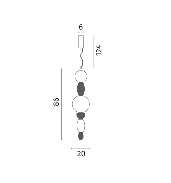 Подвесной светильник Divinare AMBRA 5016/17 SP-28 — изображение 3