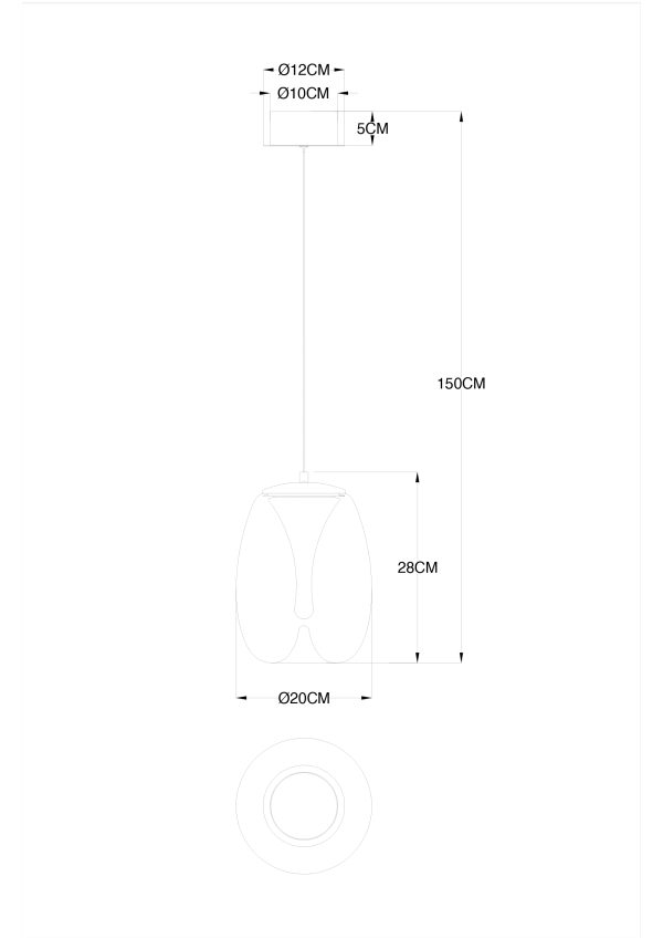 Подвесной светильник Divinare CAMPO 5874/07 SP-8 — изображение 2