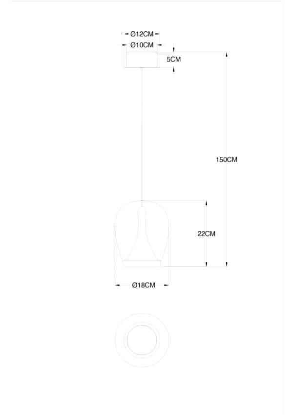 Подвесной светильник Divinare CAMPO 5875/07 SP-15 — изображение 2