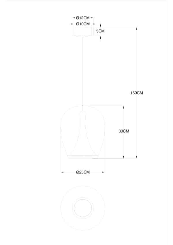Подвесной светильник Divinare CAMPO 5875/51 SP-20 — изображение 3