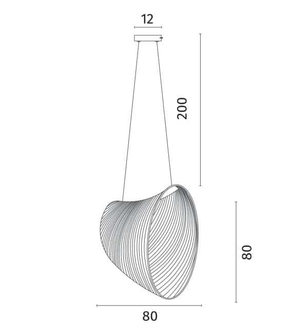 Подвесной светильник Divinare CARVED 1140/27 SP-16 — изображение 3