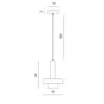 Подвесной светильник Divinare DELTA 2216/33 SP-5 — изображение 5