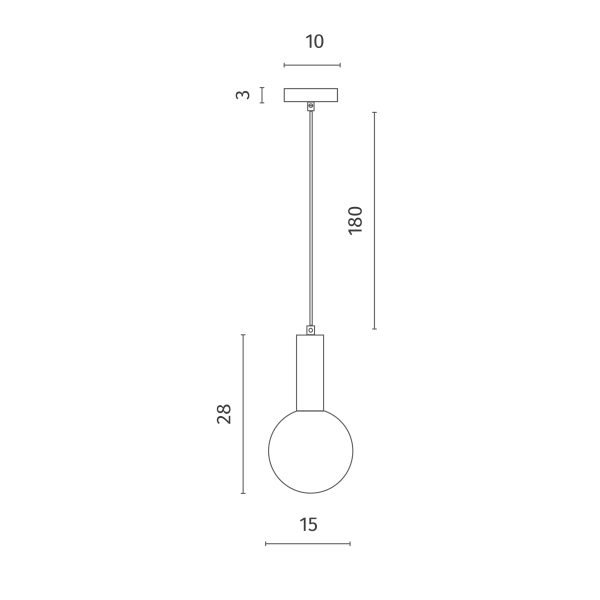 Подвесной светильник Divinare ETERNO 1830/33 SP-1 — изображение 3