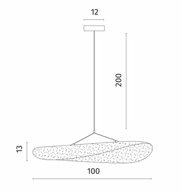 Подвесной светильник Divinare FIAMMA 5866/06 SP-35 — изображение 4