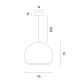 Подвесной светильник Divinare FIREFLY 1808/33 SP-60 — изображение 4