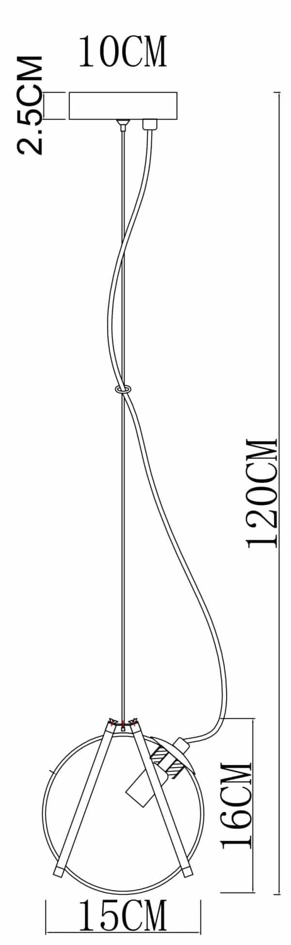 Подвесной светильник Divinare HAZEL 5015/02 SP-1 — изображение 5