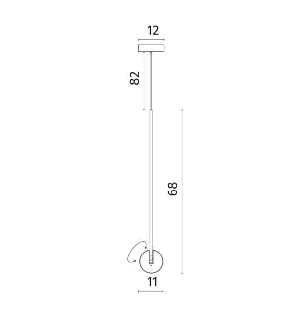 Подвесной светильник Divinare MALCONE 2623/06 SP-9 — изображение 3