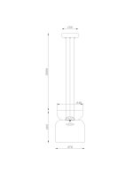 Подвесной светильник Divinare OPAL 5245/33 SP-10 — изображение 3