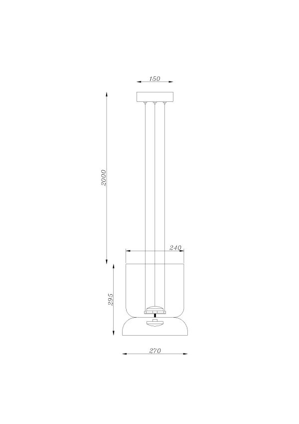 Подвесной светильник Divinare OPAL 5247/33 SP-10 — изображение 5
