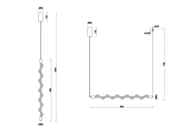Подвесной светильник Divinare PASSATO 1925/33 SP-10 — изображение 5