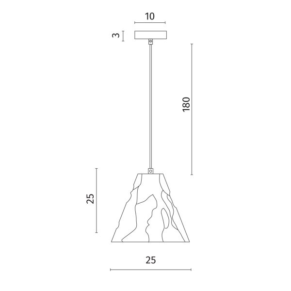 podvesnoj-svetilnik-divinare-piramide-509806-sp-1-3 Подвесной светильник Divinare PIRAMIDE 5098/06 SP-1 — изображение 4