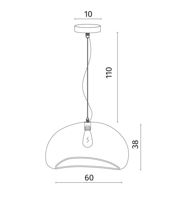 Подвесной светильник Divinare SCANDY 2245/03 SP-1 — изображение 5