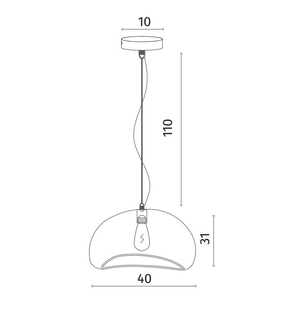 Подвесной светильник Divinare SCANDY 2444/06 SP-1 — изображение 5