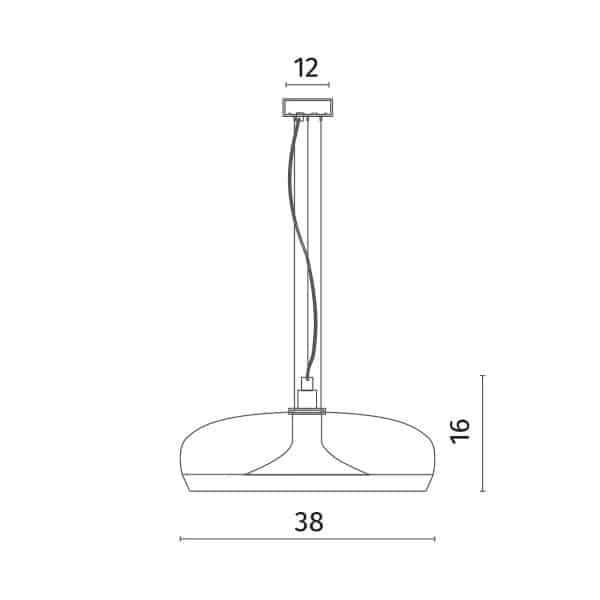 Подвесной светильник Divinare SONATA 5740/17 SP-12 — изображение 5