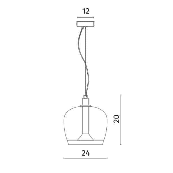 Подвесной светильник Divinare SONATA 5740/17 SP-8 — изображение 5