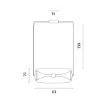 Подвесной светильник Divinare STERZO 1244/17 SP-30 — изображение 3