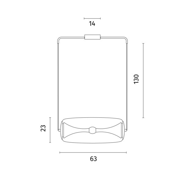 Подвесной светильник Divinare STERZO 1244/17 SP-30 — изображение 3