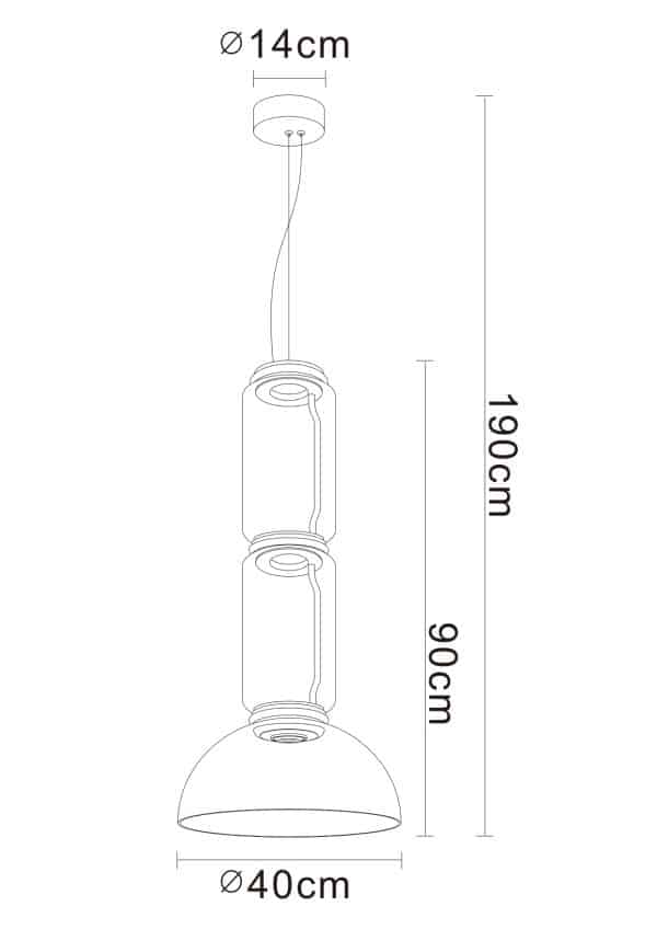 Подвесной светильник Divinare TRUMPET 1242/06 SP-24 — изображение 3