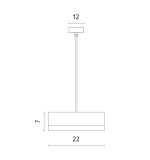 Подвесной светильник Divinare VASO 5119/06 SP-8 — изображение 4