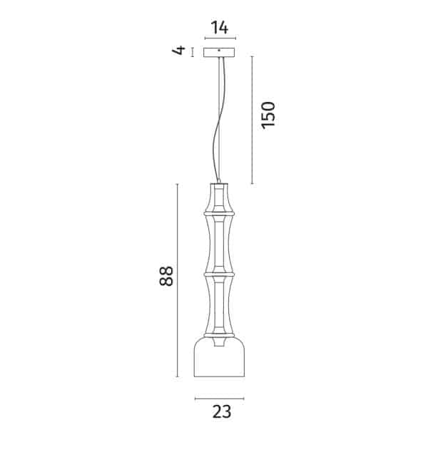 Подвесной светильник Divinare VOLTURN 1243/06 SP-30 — изображение 2