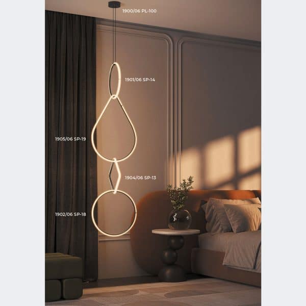 Потолочная чаша с блоком питания Divinare FORMICA 1900/06 PL-100 — изображение 2