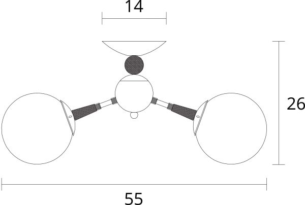 Потолочная люстра Arte Lamp BOSTON A4485PL-5BK — изображение 2