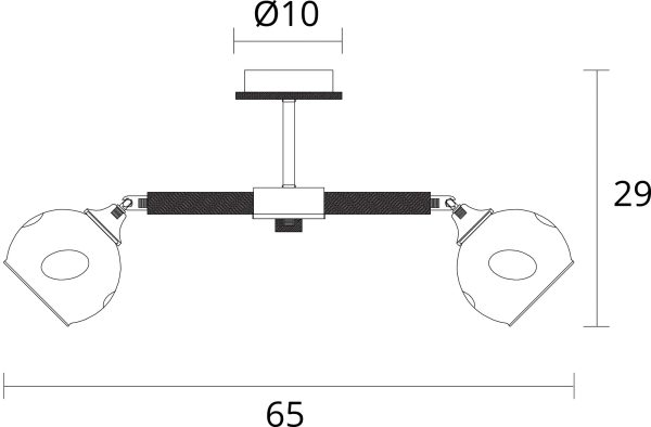 Потолочная люстра Arte Lamp BRANSON A4370PL-3BR — изображение 2