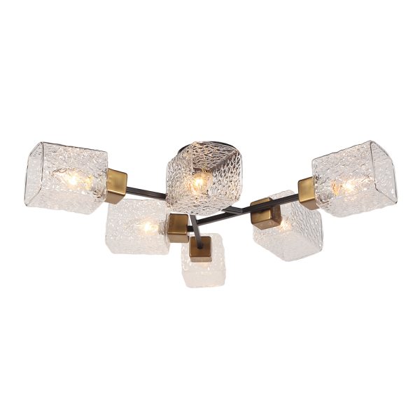 Потолочная люстра Arte Lamp CHICAGO A1547PL-6BK Потолочная люстра Arte Lamp CHICAGO A1547PL-6BK