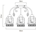 Потолочная люстра Arte Lamp CINCIA A5090PL-3WG — изображение 4