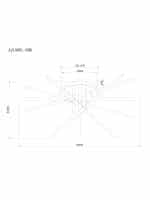 Потолочная люстра Arte Lamp FERNANDO A2199PL-6BK — изображение 5