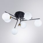 Потолочная люстра Arte Lamp GEMINI A2243PL-6BK — изображение 2