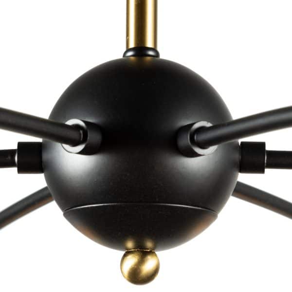 Потолочная люстра Arte Lamp GLASGOW A1963PL-6BK — изображение 3