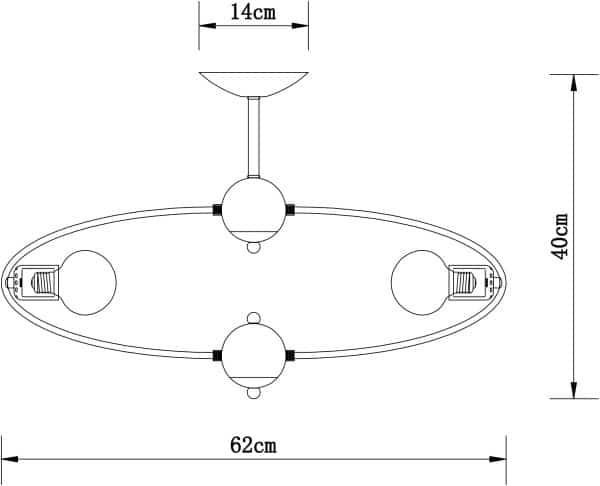 Потолочная люстра Arte Lamp GLASGOW A1963PL-6BK — изображение 4