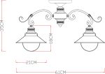 Потолочная люстра Arte Lamp GRAZIOSO A4577PL-3CK — изображение 5