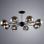 Потолочная люстра Arte Lamp LAGOS A2708PL-8BK — изображение 2