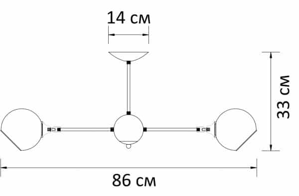 Потолочная люстра Arte Lamp LAGOS A2708PL-8BK — изображение 4