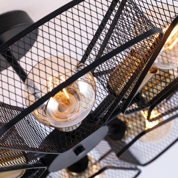 Потолочная люстра Arte Lamp MAASYM A7044PL-8BK — изображение 4